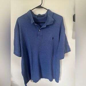 Polo by Ralph Lauren Men's Blue Polo Shirt